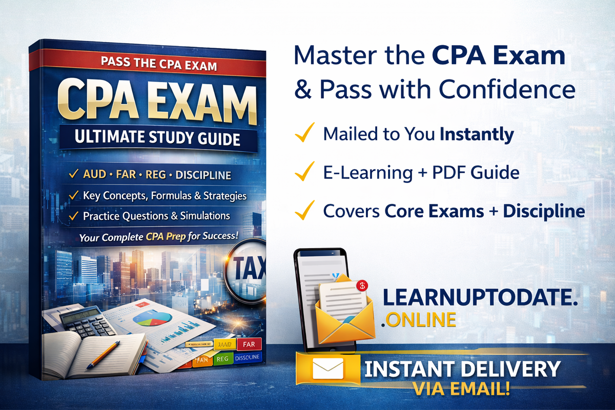 CPA Exam Ultimate Study Guide. The Proven, Exam-Focused System to Pass the U.S. CPA Exam with Confidence